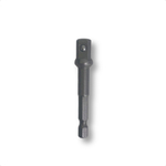 Набор переходников (адаптеров) шестигранник 1/4" на квадрат 1/4", 3/8", 1/2"