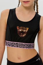 ОДЕЖДА ДЛЯ ТЕННИСА Девочки, Топ CHOUPETTE Спортивный .