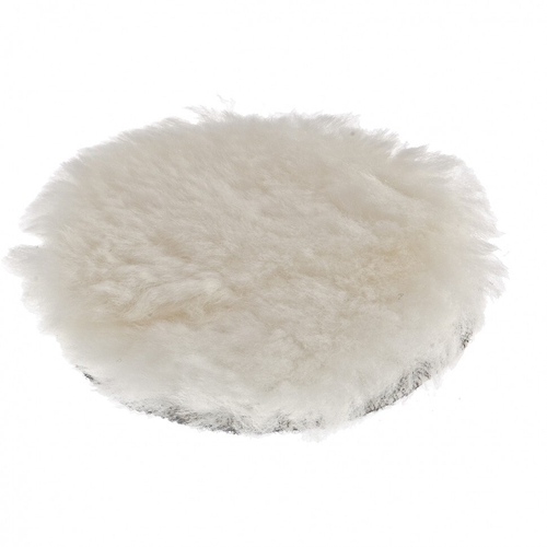 Насадка полировальная под липучку 150мм шерсть Матрикс