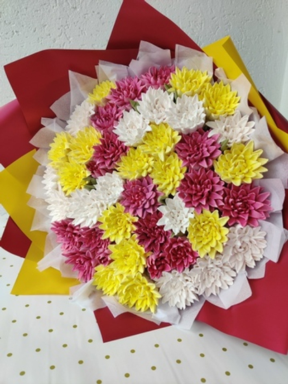 Букет "Хризантемы" L