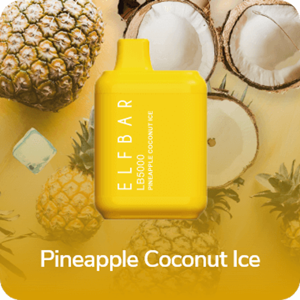 Elf Bar LB5000 - Pineapple Coconut Ice (5% nic)