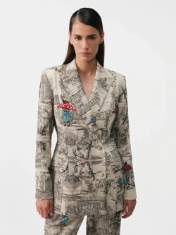 Жакет Boss принтованный OLA OLA