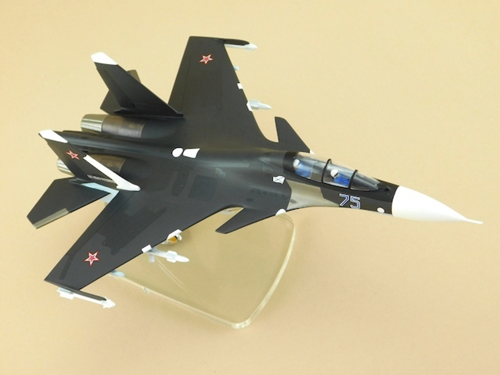 Модель самолета Су-30СМ (М1:72, ВМФ России, RF-34013, 75)
