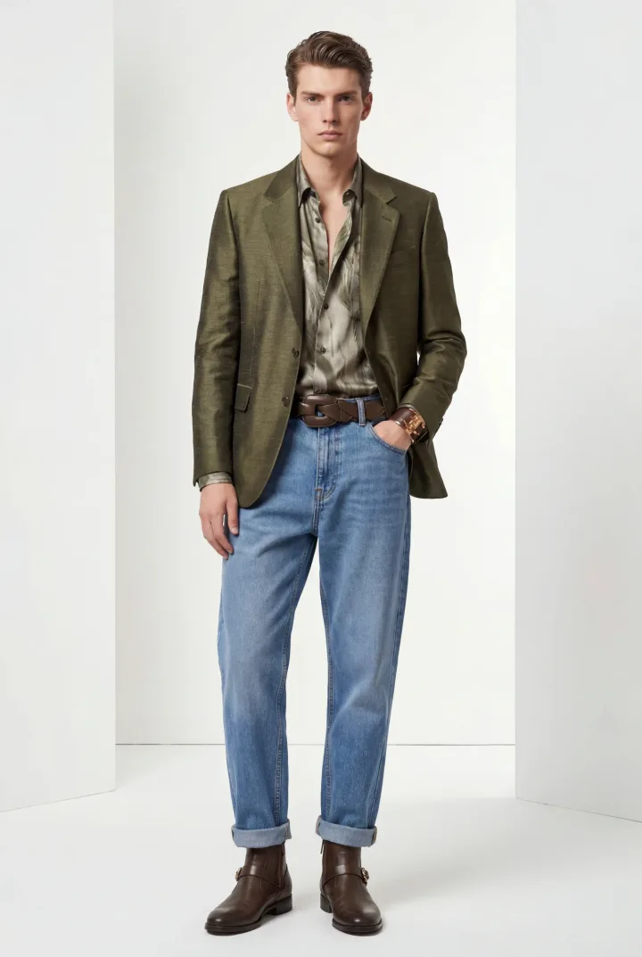 Джинсы мужские «CROS»