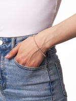 Браслет на руку чешское стекло хамелеон