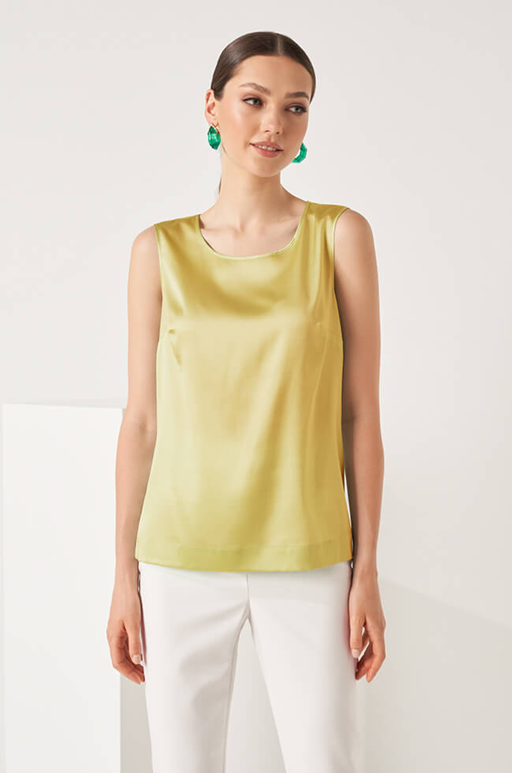 22862 Блузка женская (салатовый)