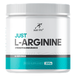 Just Fit Just L-Arginine 200 g , Аргинин (Вкус Апельсин) !!!Срок 18.10.2025