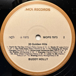 Buddy Holly - 20 Golden Hits By Buddy Holly (Швеция 1977г.)