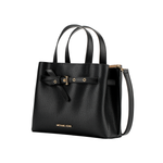 MICHAEL KORS Split Cow Leather Tote Bag, Shopping Bag, Crossbody Bag, Handbag Small Women"s Black