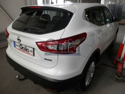 Фаркоп оцинкованный Galia N054C для Nissan Qashqai 2007-2014, Qashqai 2 2014-(паспорт и сертификат в комплекте)(без электрики)