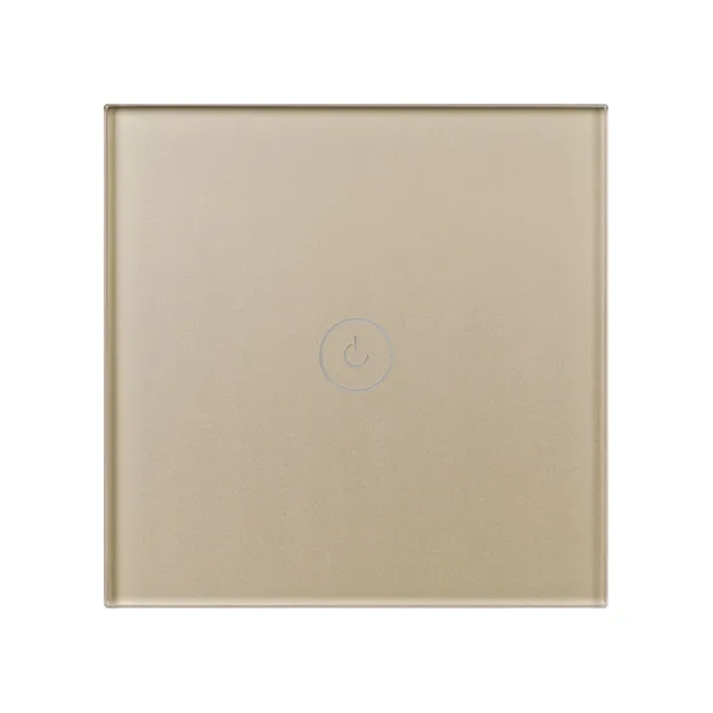 Выключатель сенсорный SWT-OMALI-S01-ZB-GD (250V, 10A, Zigbee) (Arlight, Стекло) 050037