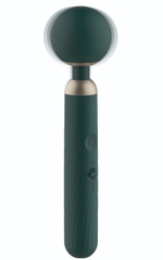 Изумрудный вибромассажер Magic Motion Zenith - 29 см. (Цвет: изумрудный)