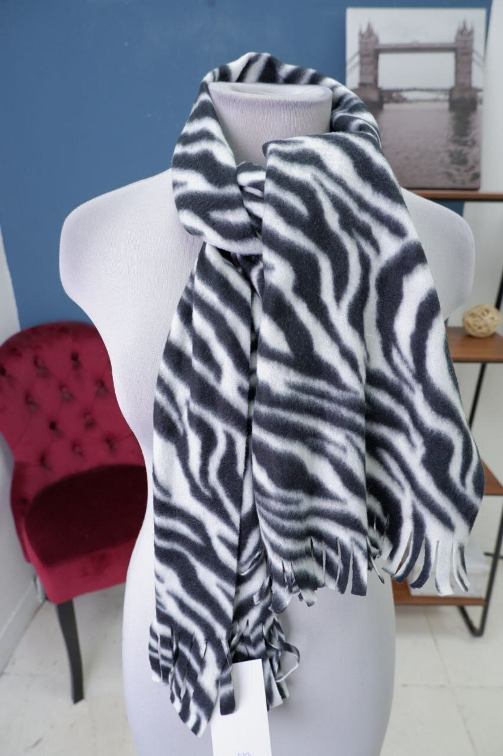 Шарф флисовый