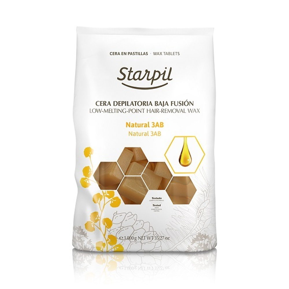 Воск горячий в дисках Starpil Extra Натуральный 1000г