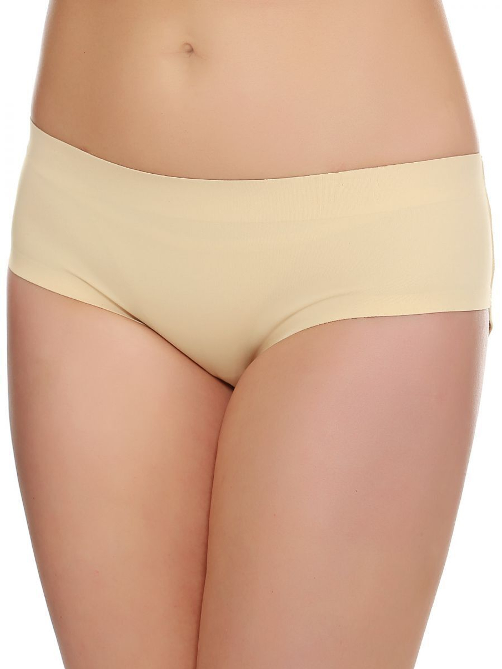 Бесшовные трусики с заниженной талией (Размер: L) (Цвет: черный)