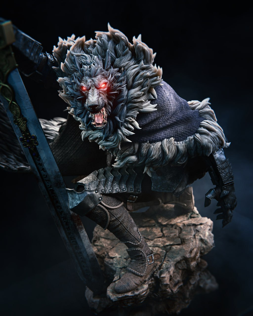 Фигурка Блайд Полуволк Elden Ring
