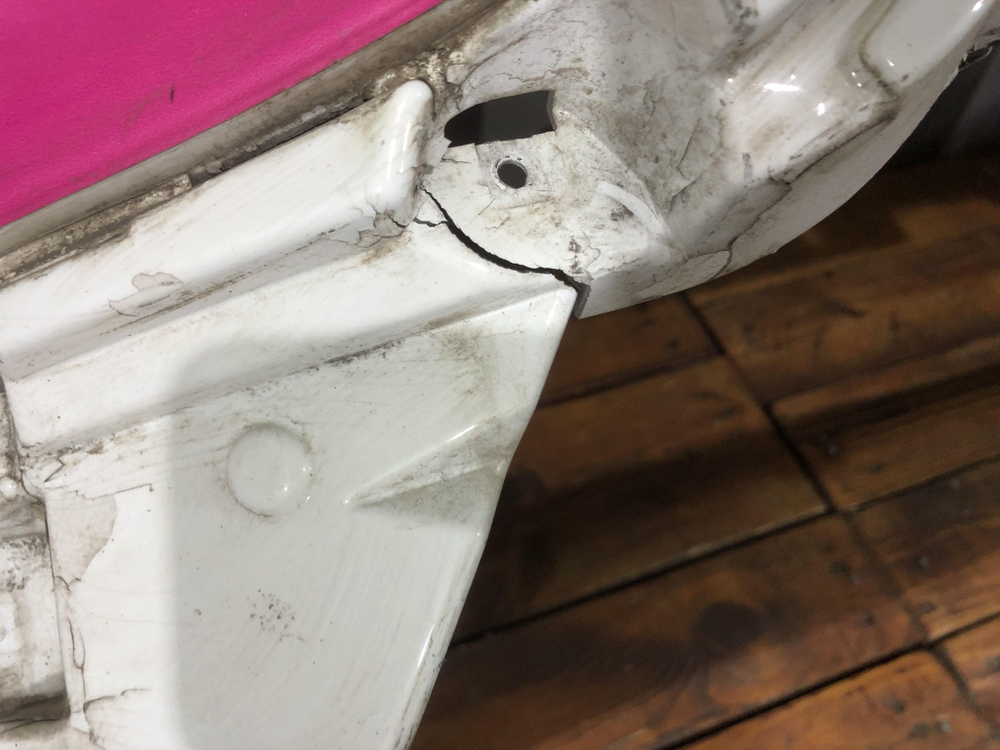 Бампер передний Lada Granta 18-нв Б/У Оригинал 8450100957