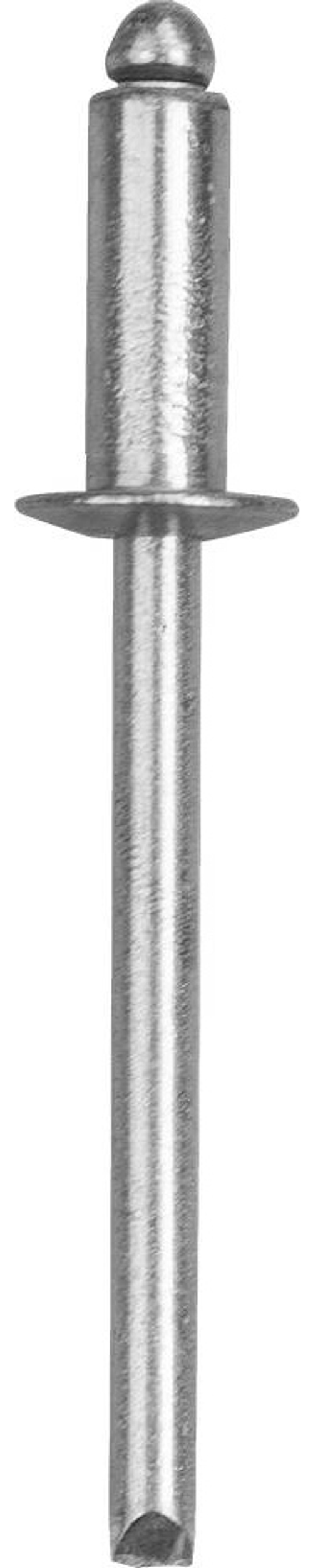 Заклепки стальные, 4,0x10 мм, 500 шт, ЗУБР