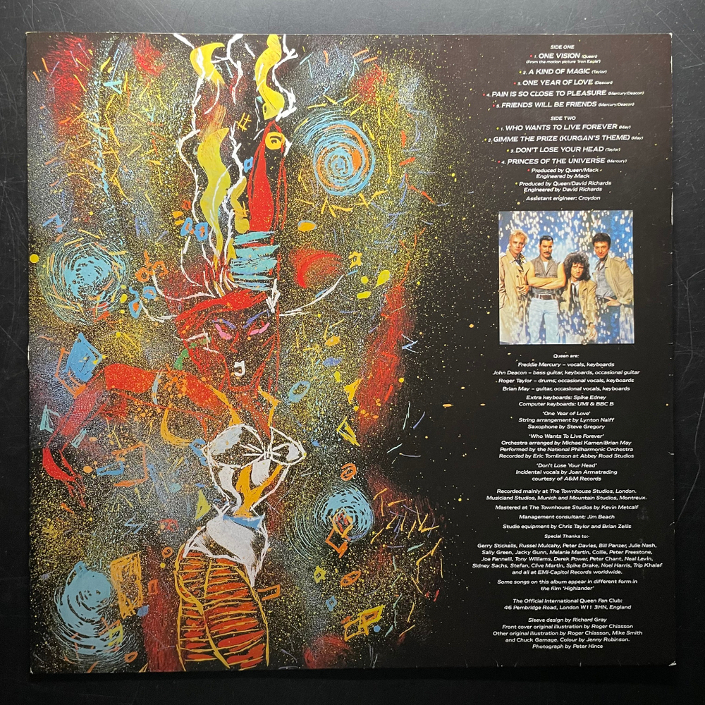 Queen ‎– A Kind Of Magic (Англия 1986г.)