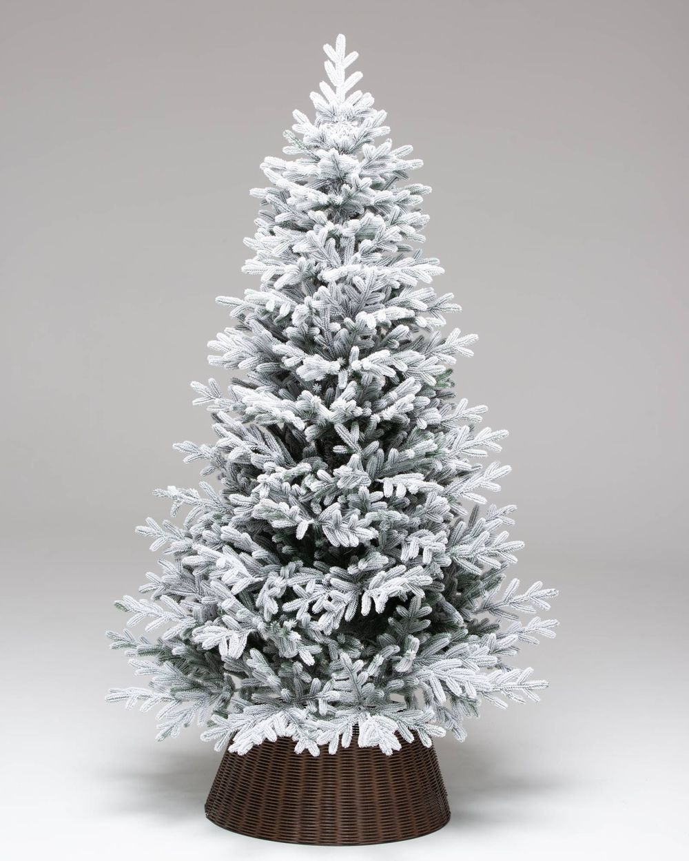 Заснеженная ель "Уссурийская" (Литая хвоя) 210 см / 2,1 м