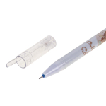 Ручка пиши-стирай "Капибара", 0,38мм, синяя, 5 видов микс MP-2381