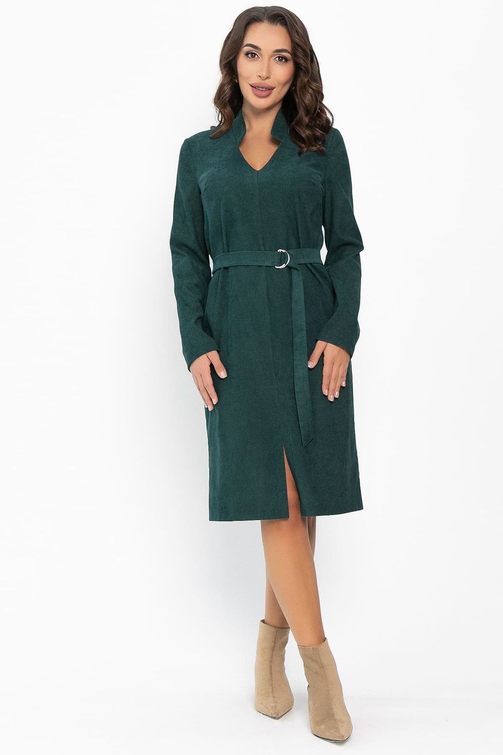 Платье Классическая грация (изумрудное) П13665-19М LT Collection