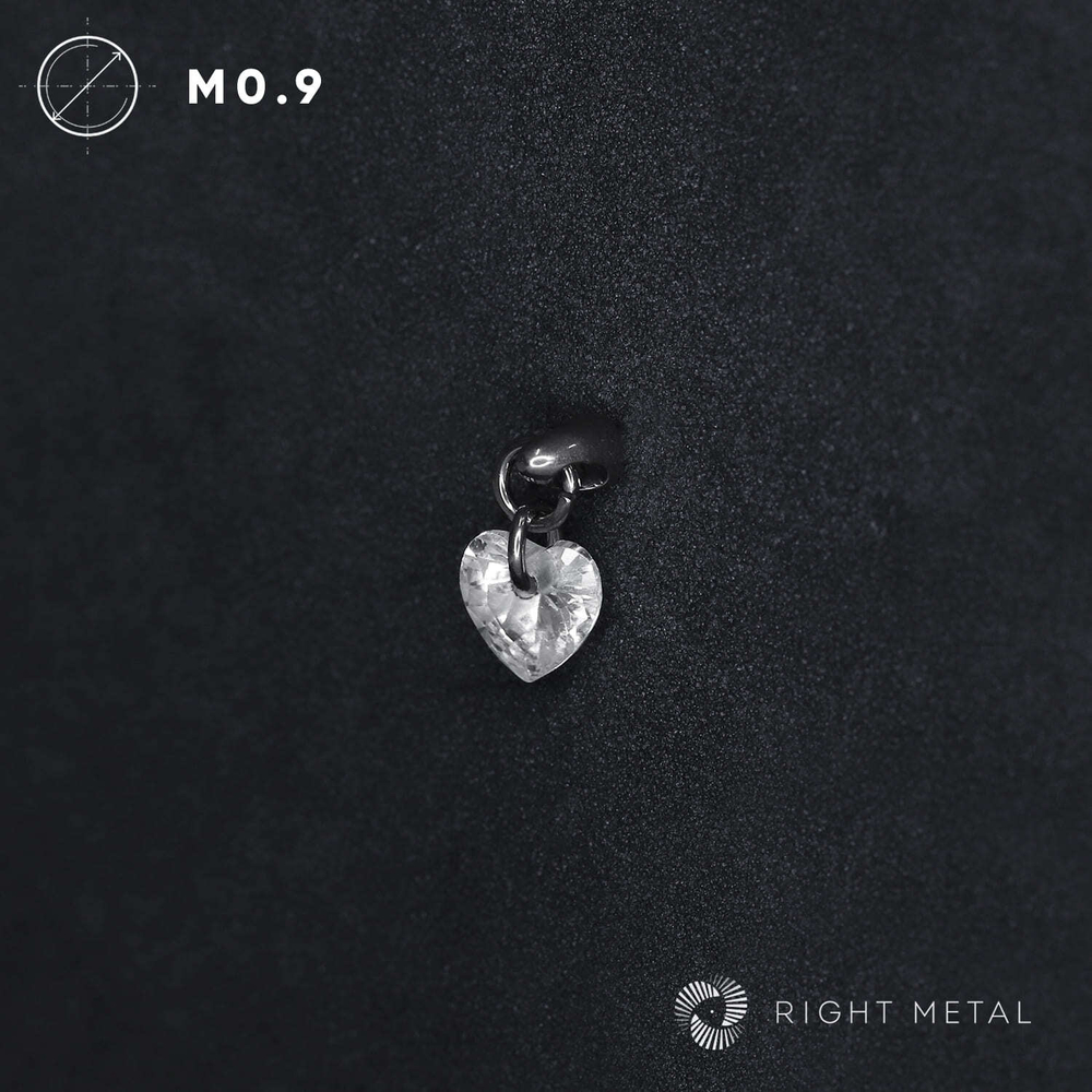 Pendant Heart Crystal