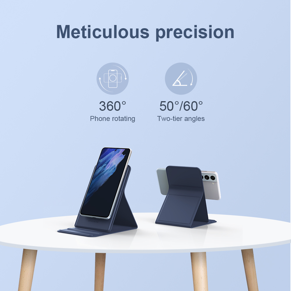 Магнитная подставка синего цвета (Silicone Blue) от Nillkin, серия SnapBase Magnetic Stand