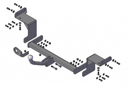 Фаркоп Hyundai i30 Kia Ceed универсал с 2012 г. (без электрики) (Трейлер)