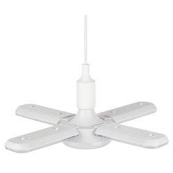 Фитолампа для растений светодиодная ЭРА GREEN LINE ФИТО-65W-PFR-E27-GR 5-ти лепестковая полного спектра 65 Вт Е27