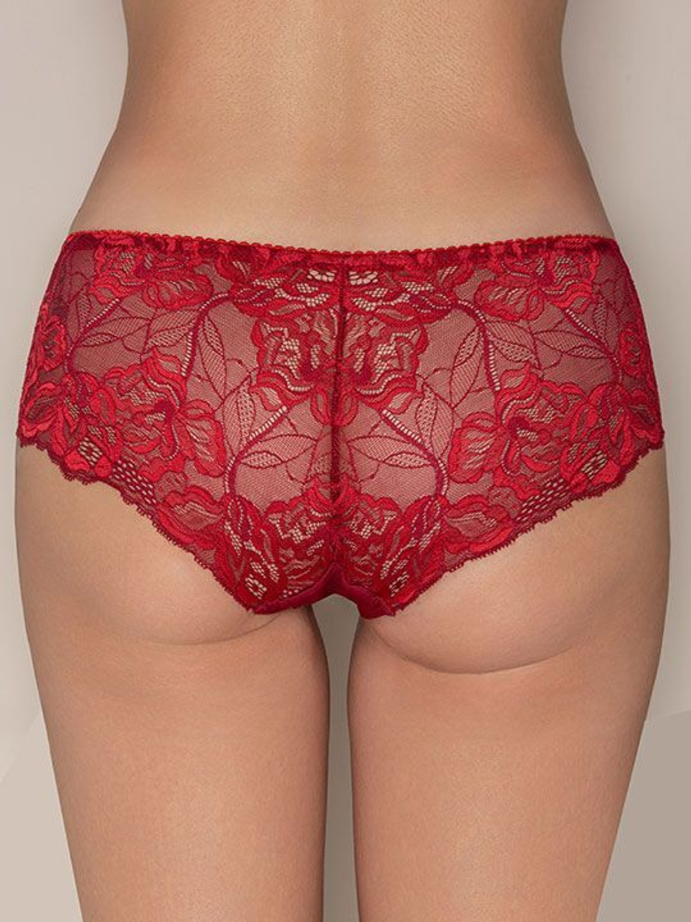 Трусы-бразилиана Allure (Размер: 44) (Цвет: синий с бежевым)