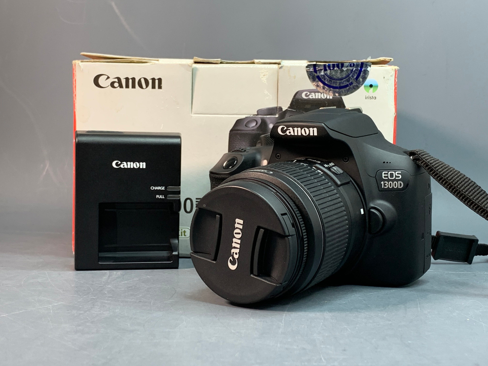 Canon 1300D kit 18-55mm IS III 311 кадров