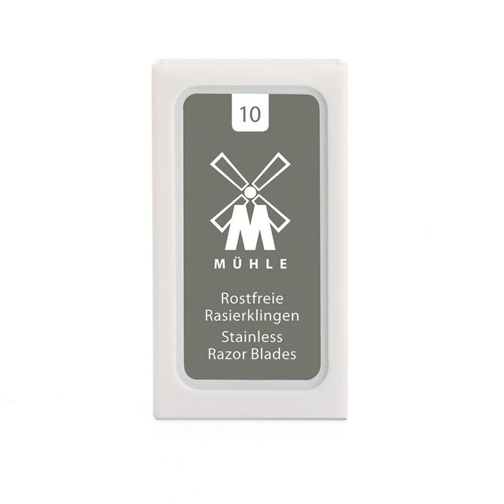 Сменные лезвия для Т-образного станка, MUEHLE, 10 лезвий в упаковке (K 1)