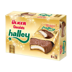Печенье Albeni Uker Round шоколад с печеньем и карамелью 8 шт