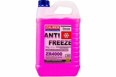 Антифриз ZALMER ZR4000 LLC G13 (фиолетовый) 5кг