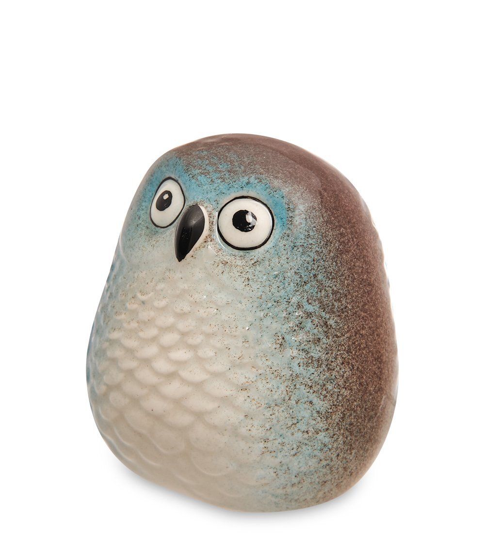 ГЛ- 752/1 Фигурка «Сова» цв. (Гжельский фарфор)