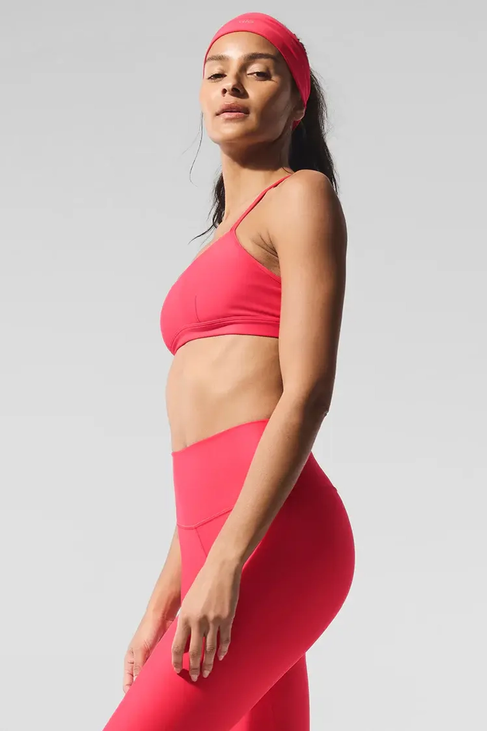 Alo yoga Топ-бюстгальтер Airlift, карамельно-красный