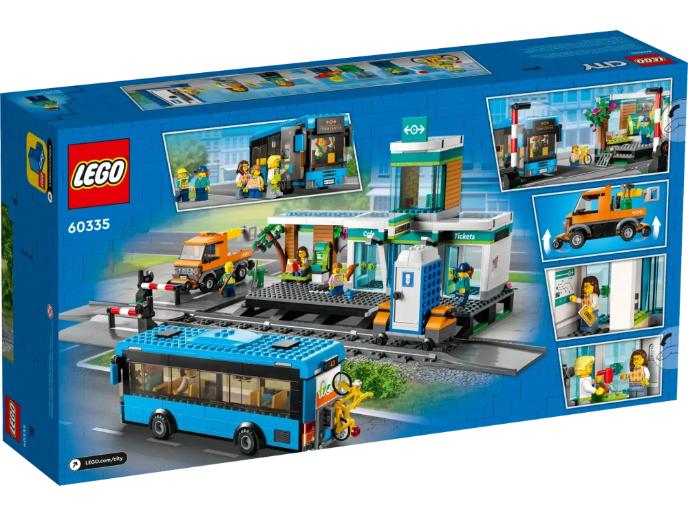 Конструктор LEGO City 60335 Железнодорожная станция
