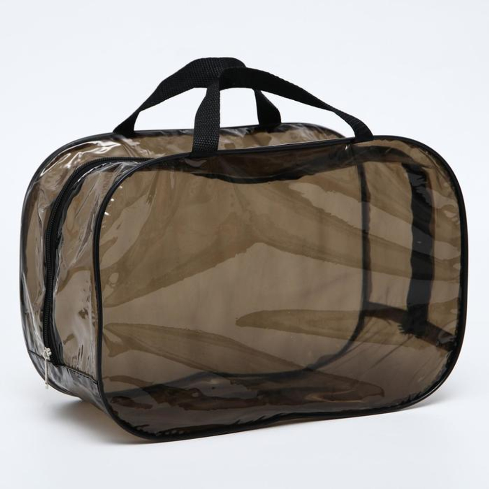 7048563 Набор сумок в роддом, 3 шт., цветной ПВХ, цвет черный