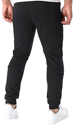 Мужские теннисные штаны Sergio Tacchini Bold Fleece Pants - черный
