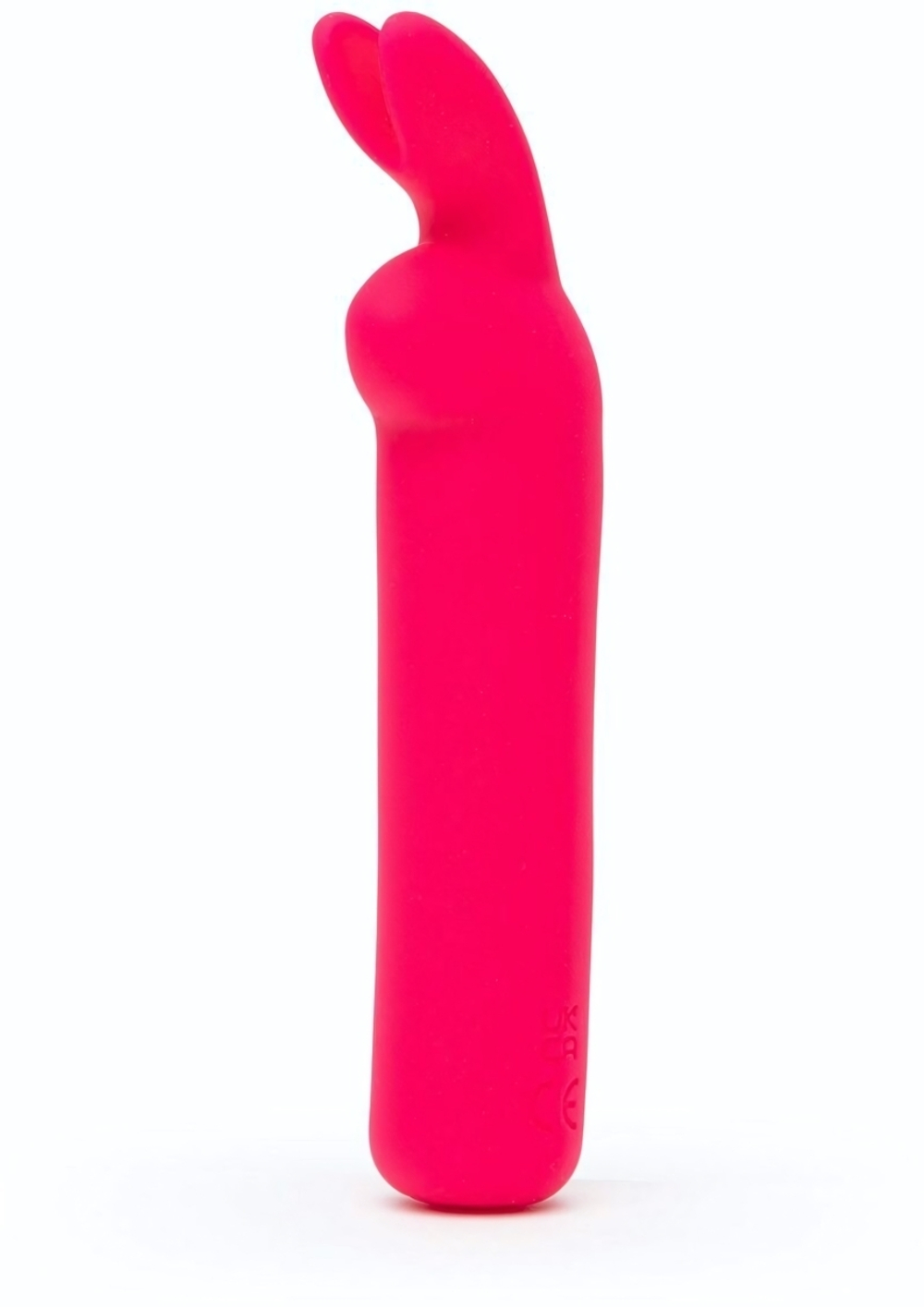 Розовая вибропуля с ушками Rechargeable Rabbit Ears Bullet Vibrator (Цвет: розовый)