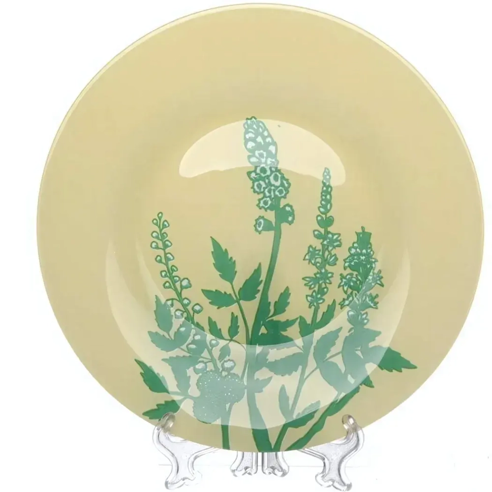 Тарелка 26см «Амелия» 3 цвета (рис.29112/А) 10328SLBD75