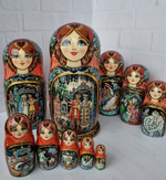 Матрёшка "Царь Салтан" 10мест