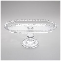 БЛЮДО СЕРВИРОВОЧНОЕ "SWEETY" НА НОЖКЕ 25Х13Х10 СМ