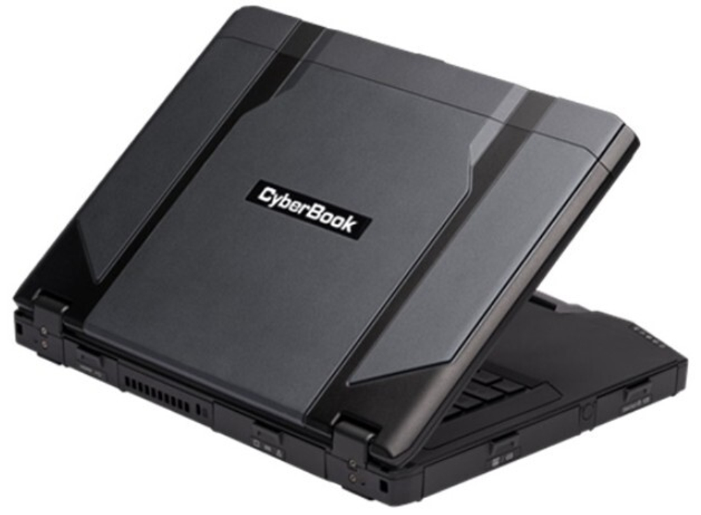 Ноутбук защищённый CyberBook S1154 STD 14 ", Core i5, 8 Гб RAM, 256 Гб SSD, Iris Xe Graphics, Черный