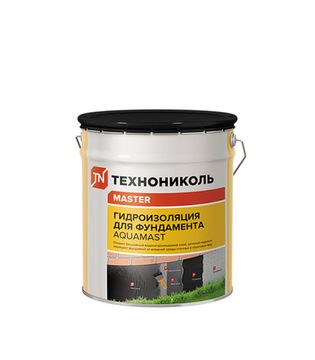 Мастика битумная AquaMast 18 кг (фундамент)