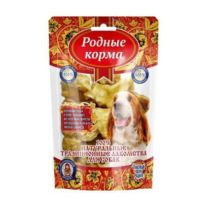 РОДНЫЕ КОРМА Традиционные Хрустики говяжьи, 40 г