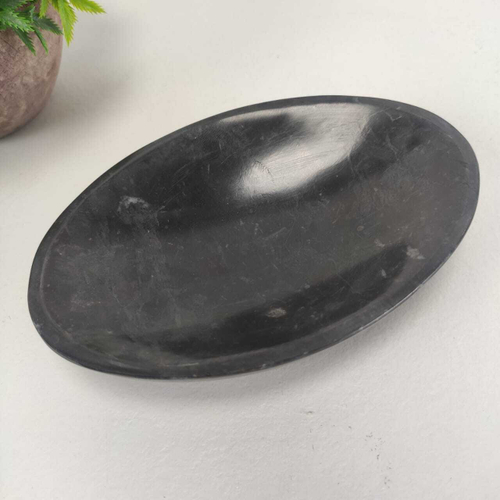 Мыльница из мрамора Black 6340