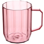 Кружка пластиковая 430мл «Грани», микс цветов