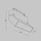 Трековый светильник Technical TR075-2-10W4K-B